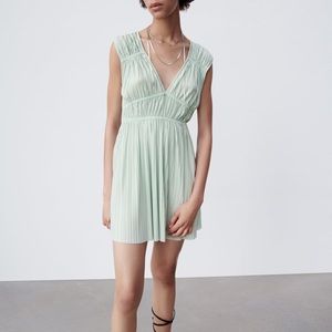 Zara Pleated Dress